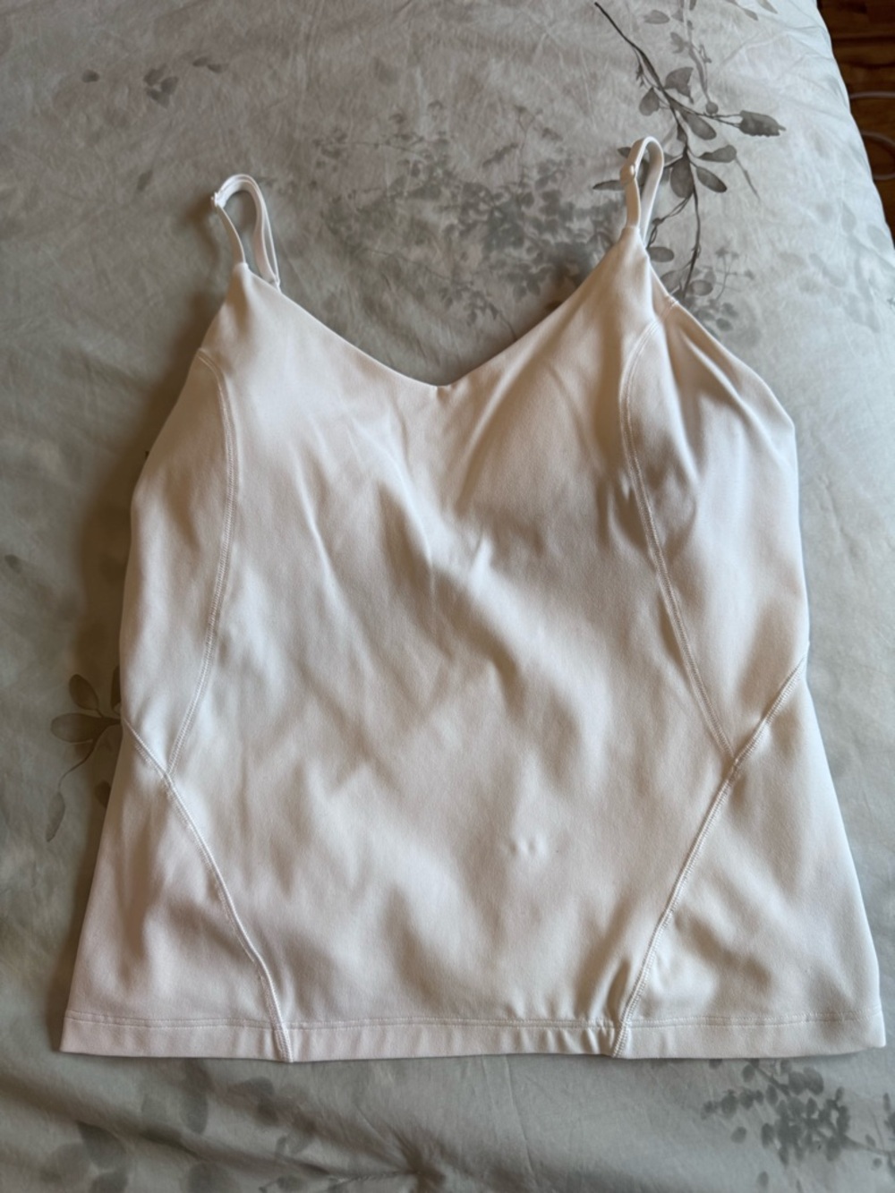 lululemon Align Waist-Length Cami Tank - White (Size 6)
